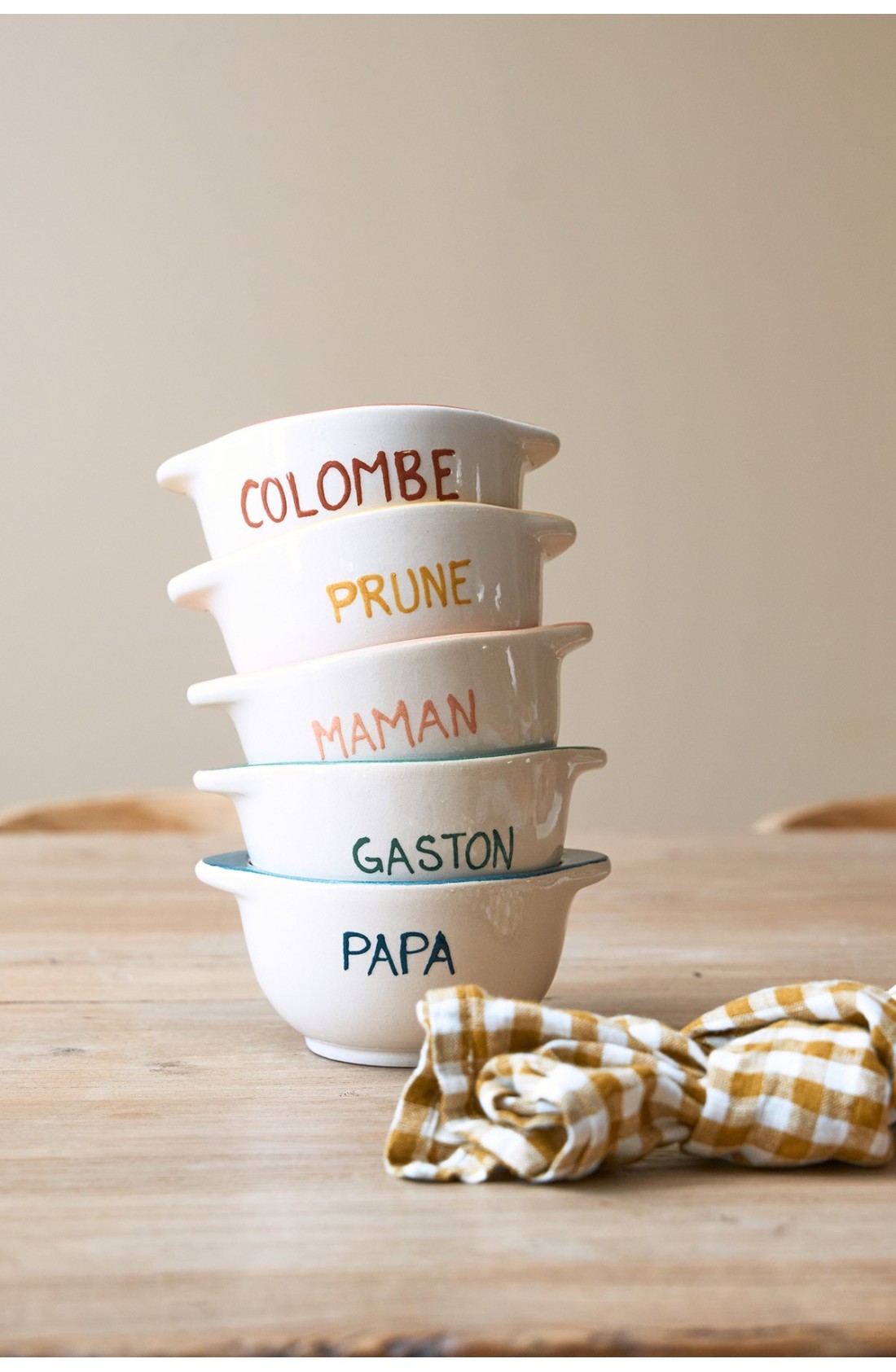 Personalized bowls